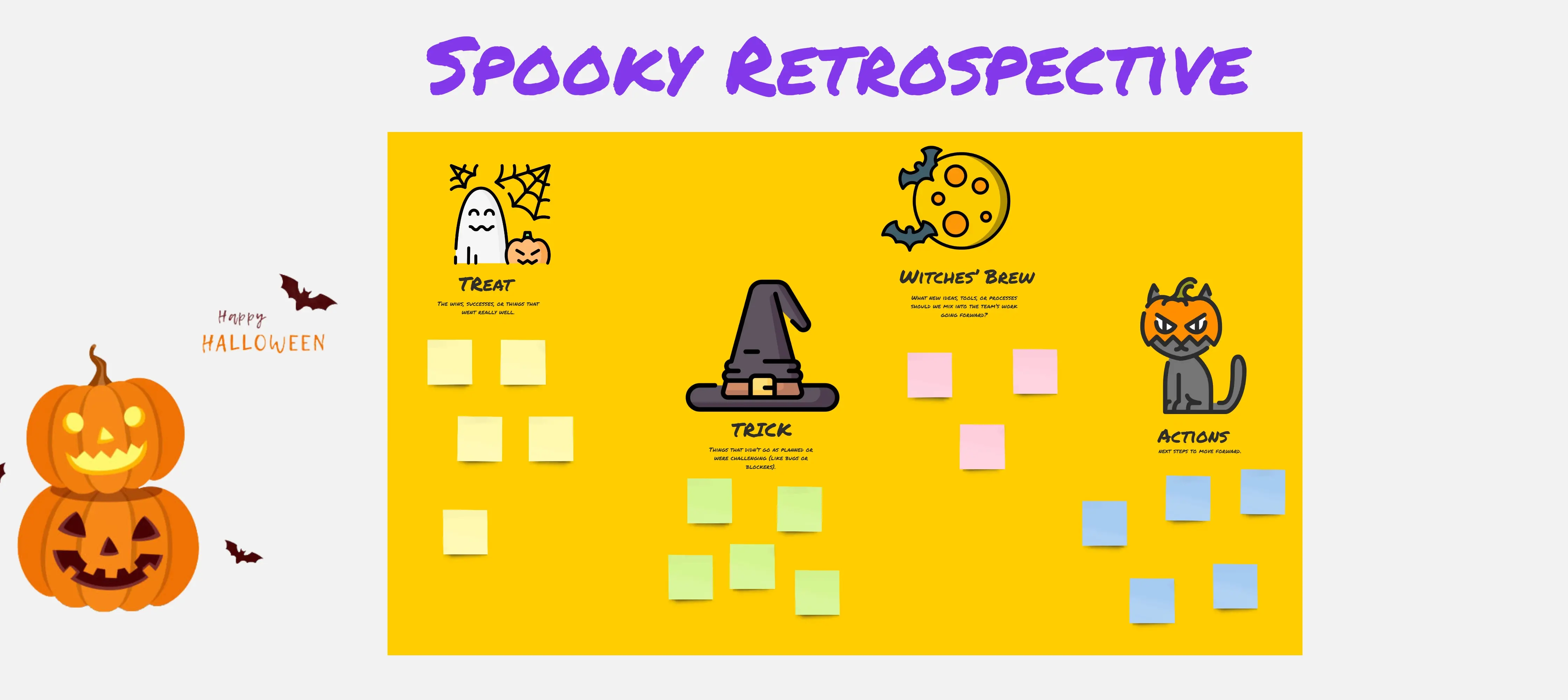 Template cover of Halloween Retrospective 👻