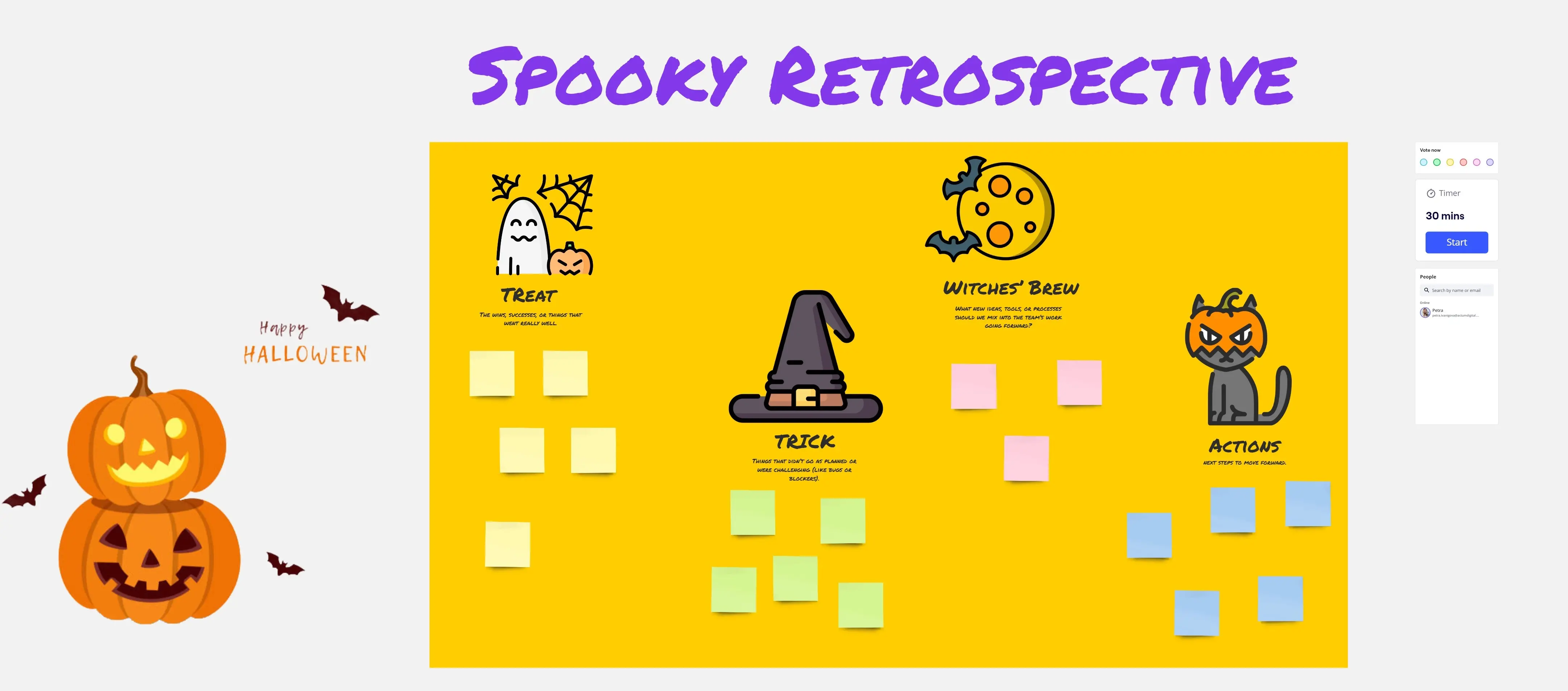 Template cover of 👻 Halloween Retrospective