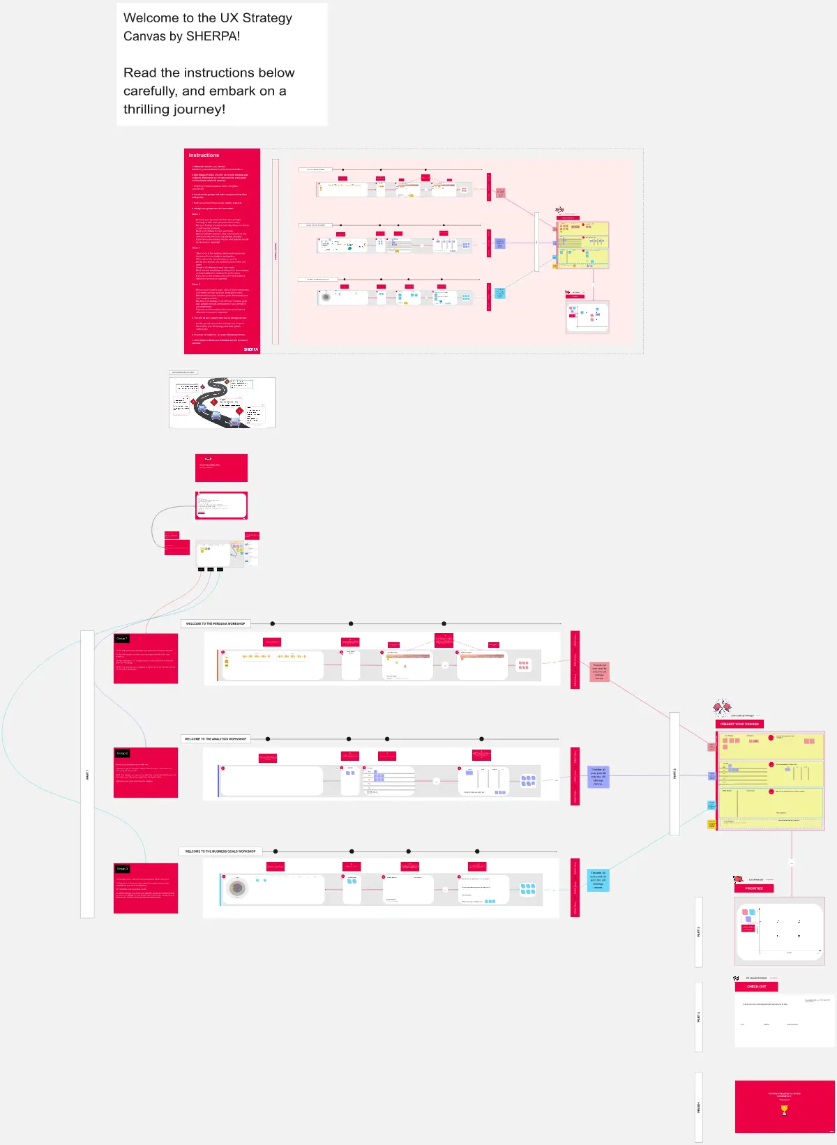 Template cover of UX Strategy Workshop