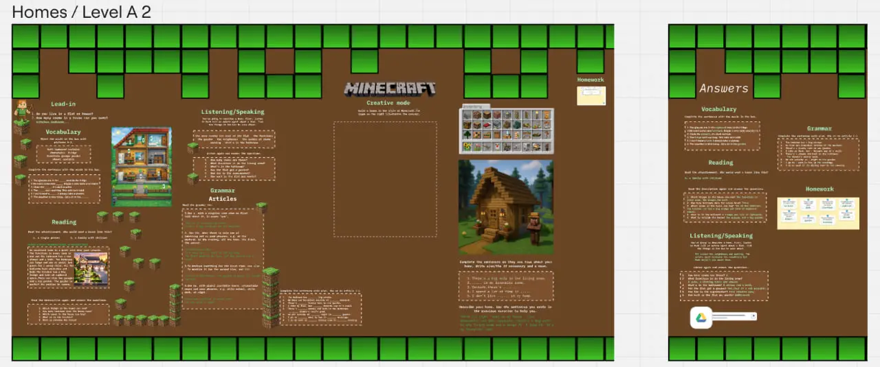 Minecraft 語彙レッスン