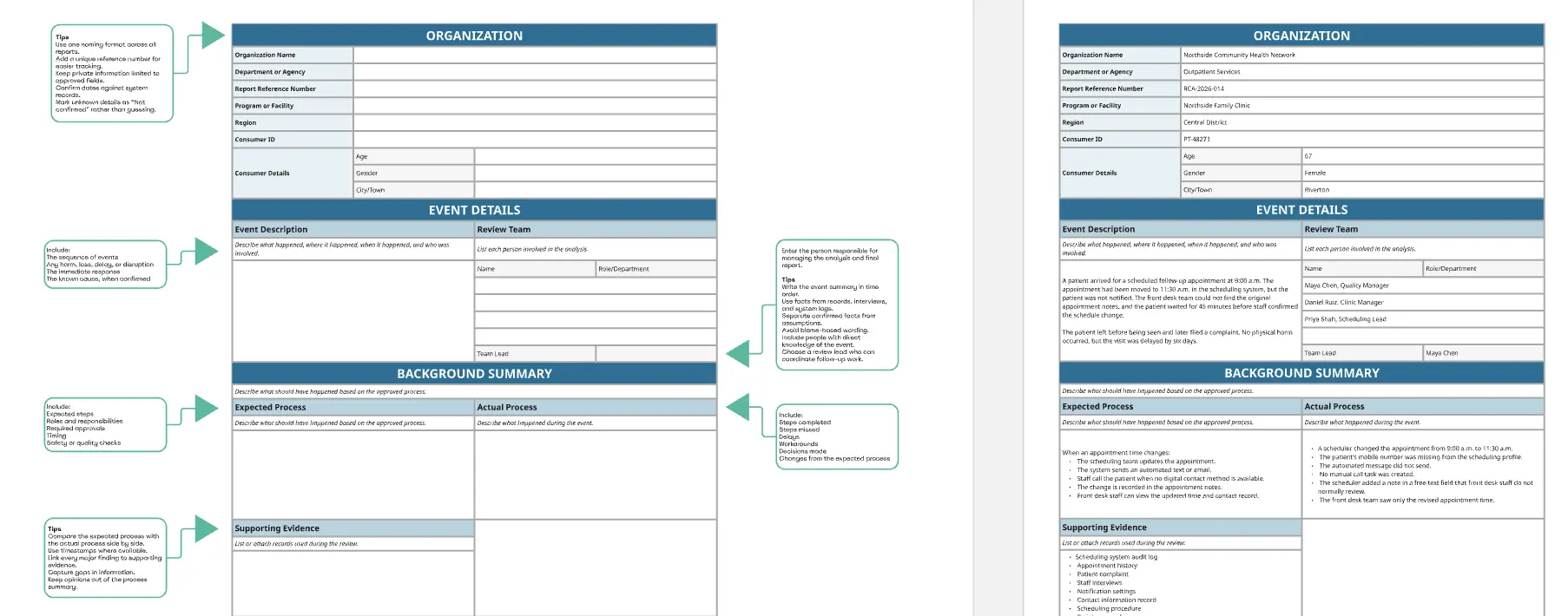 Root Cause Analysis Report