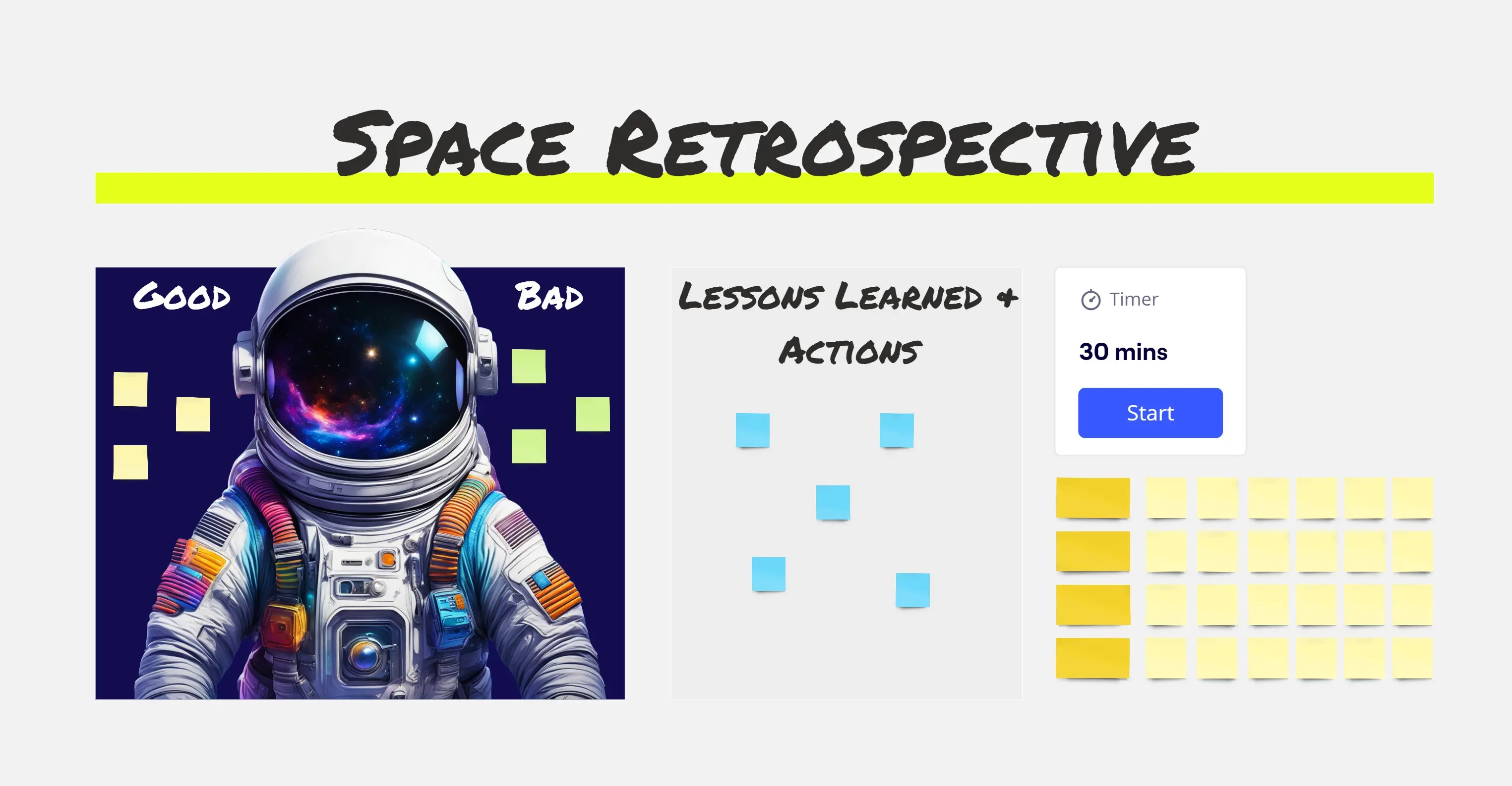 Template cover of 🚀 Space Retrospective