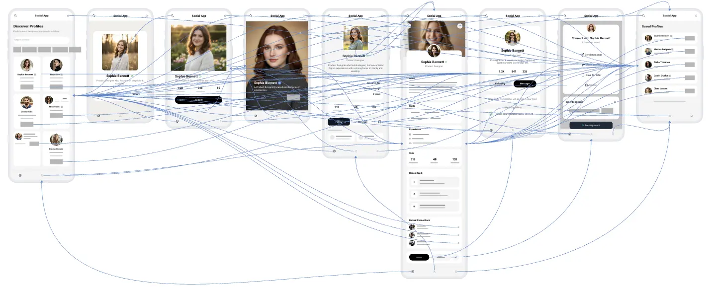 Carte de profil utilisateur