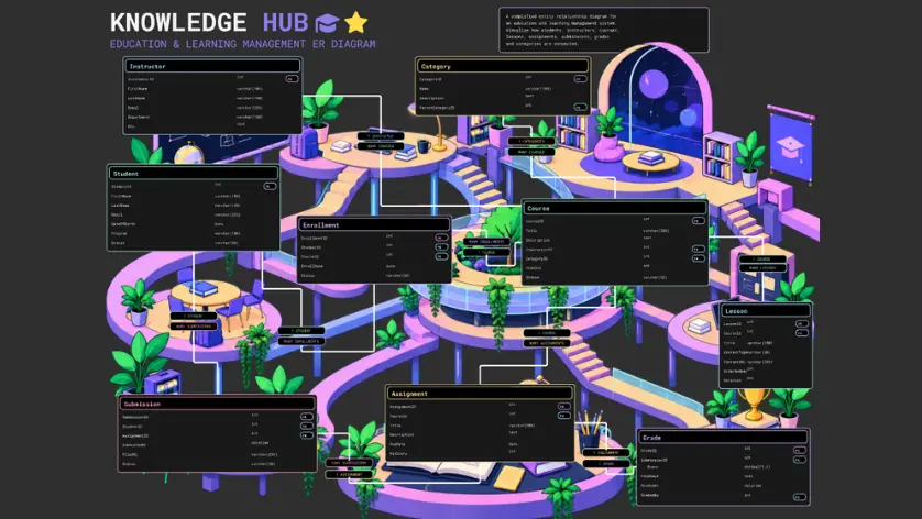 Knowledge Hub ERD