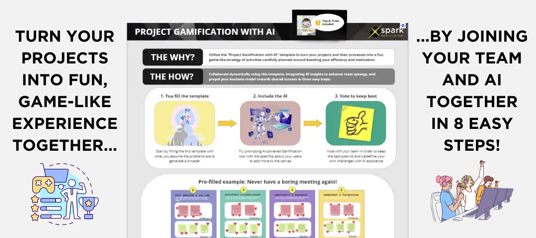 Template cover of Project Gamification with AI assistance