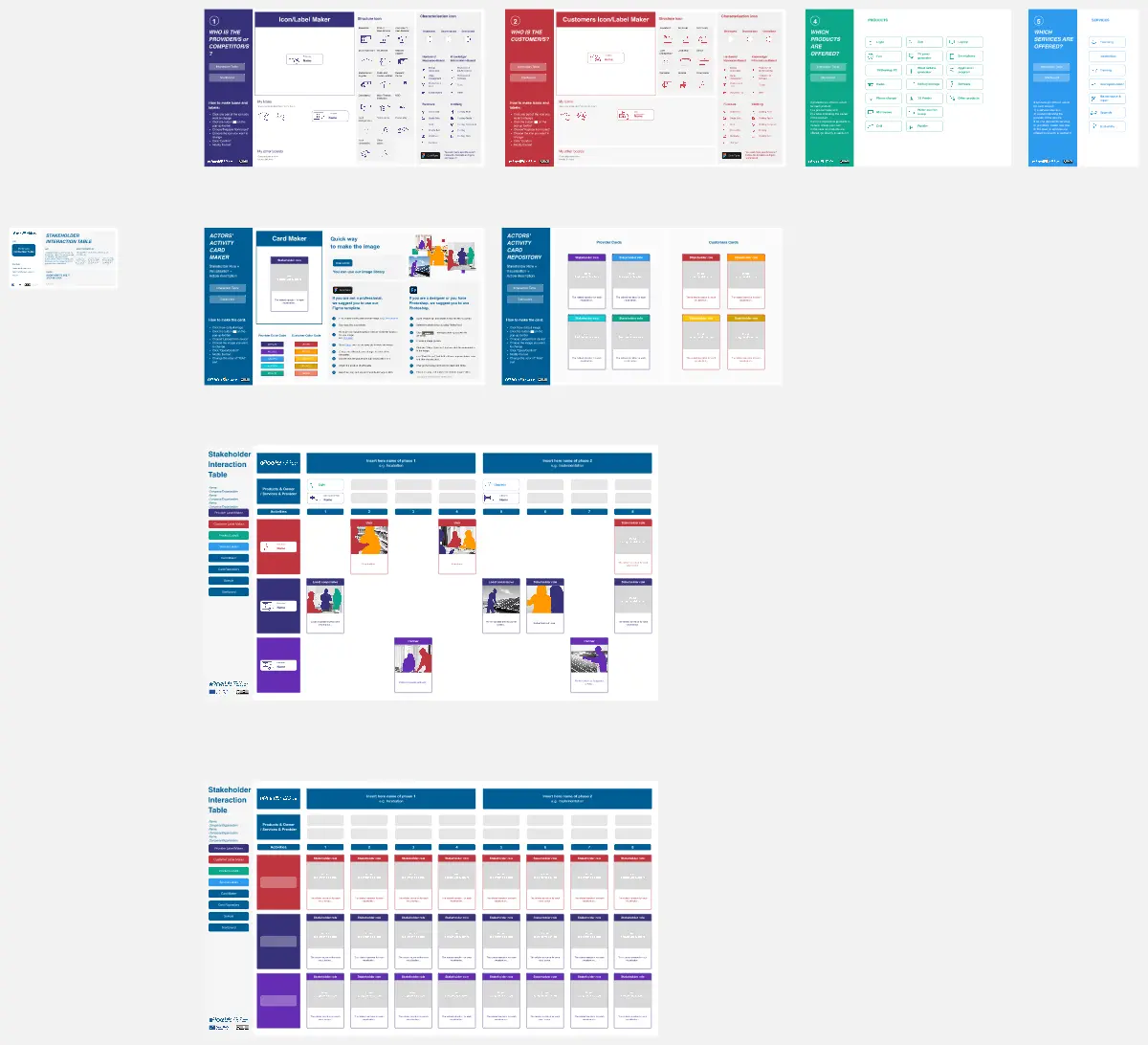 Interaction Table Template | Miroverse