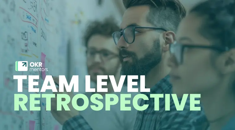 Template cover of OKR Team Level Restrospective