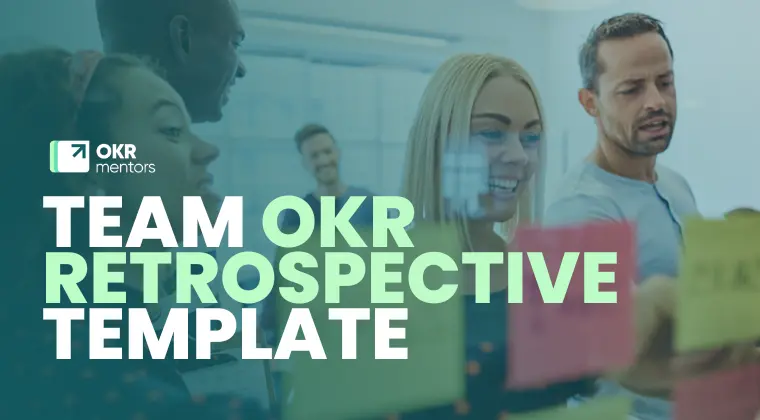 Template cover of Team OKR Retrospective Template