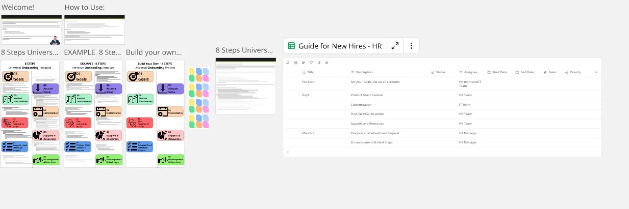 Template cover of Onboarding Checklist Template