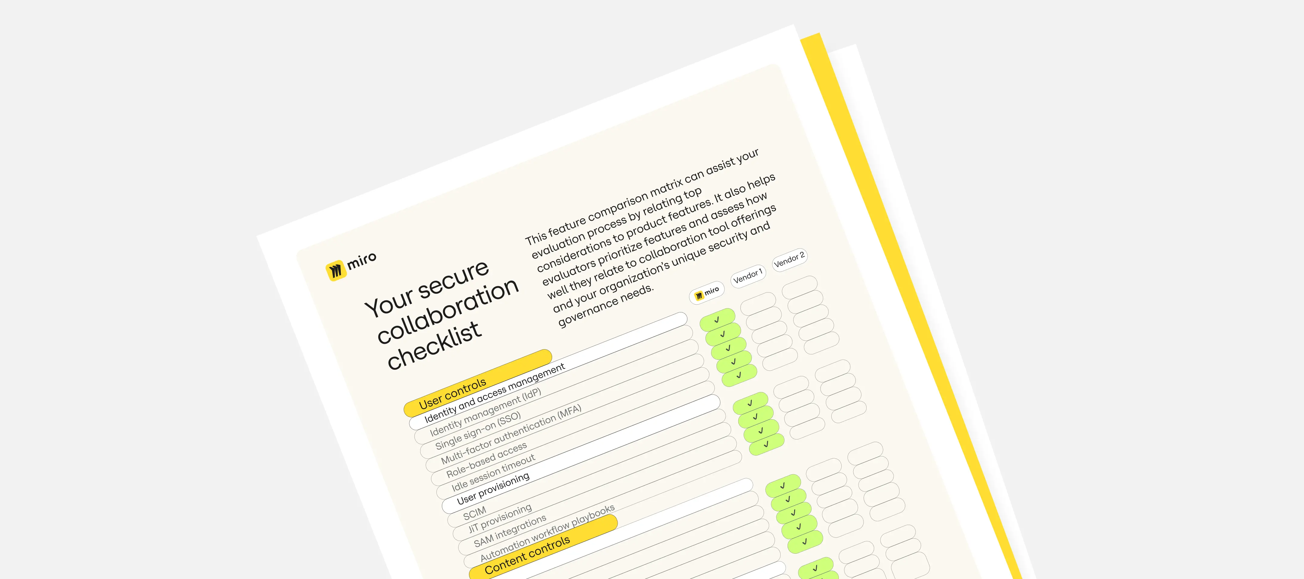 Template cover of Secure collaboration checklist