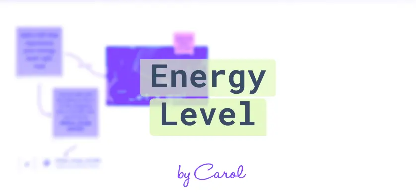 Energy Level with GIF