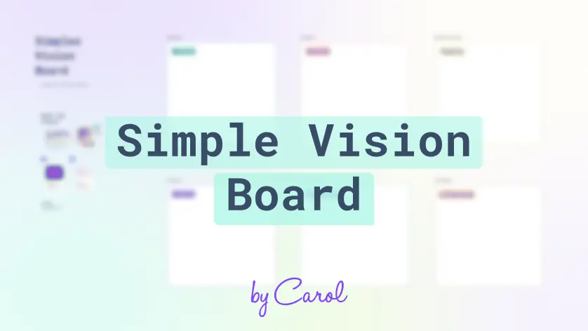 Simple Vision Board