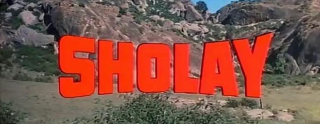 Template cover of Sholay Retrospective