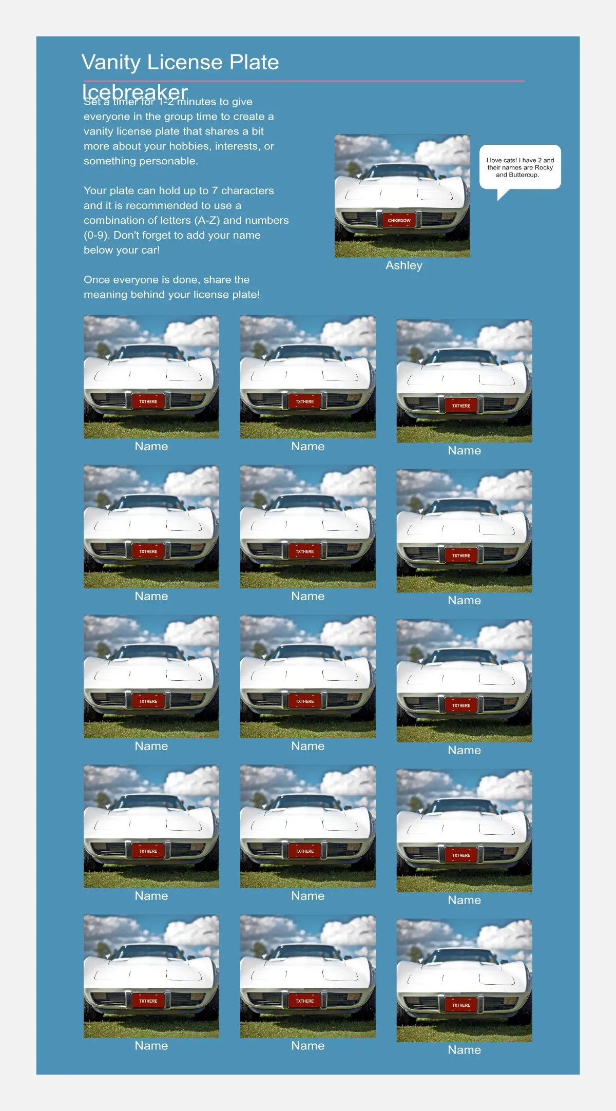Template cover of Vanity License Plate  Icebreaker
