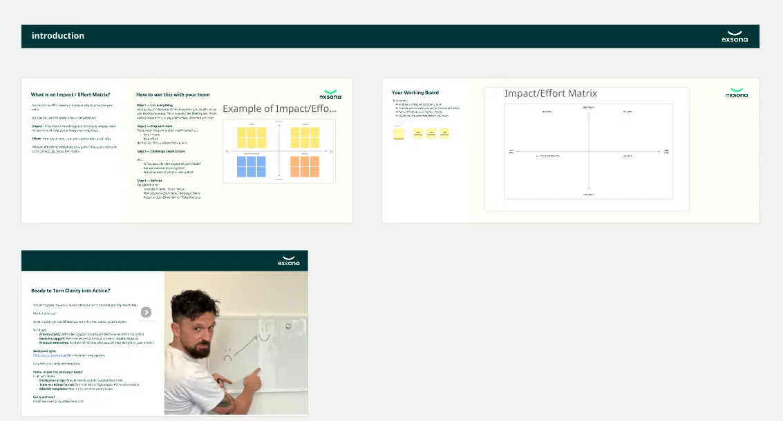 Impact Effort Matrix for HR Teams