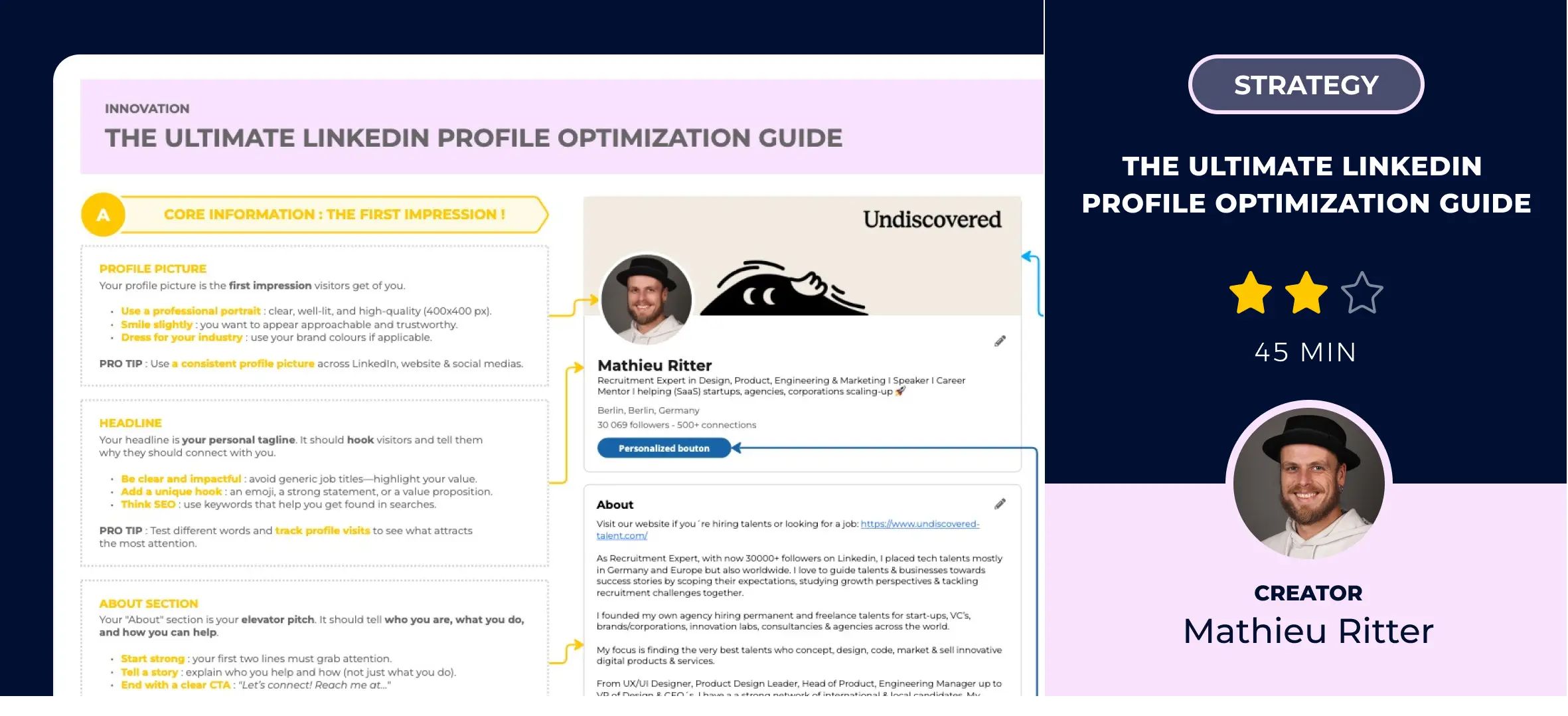 Template cover of 📝 Ultimate LinkedIn Profile Optimizer