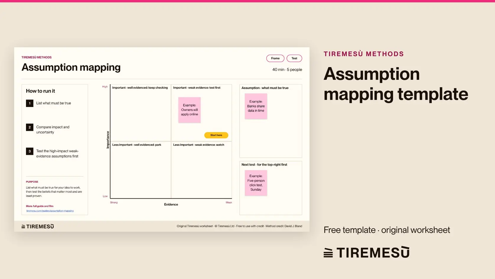 Assumption Mapping