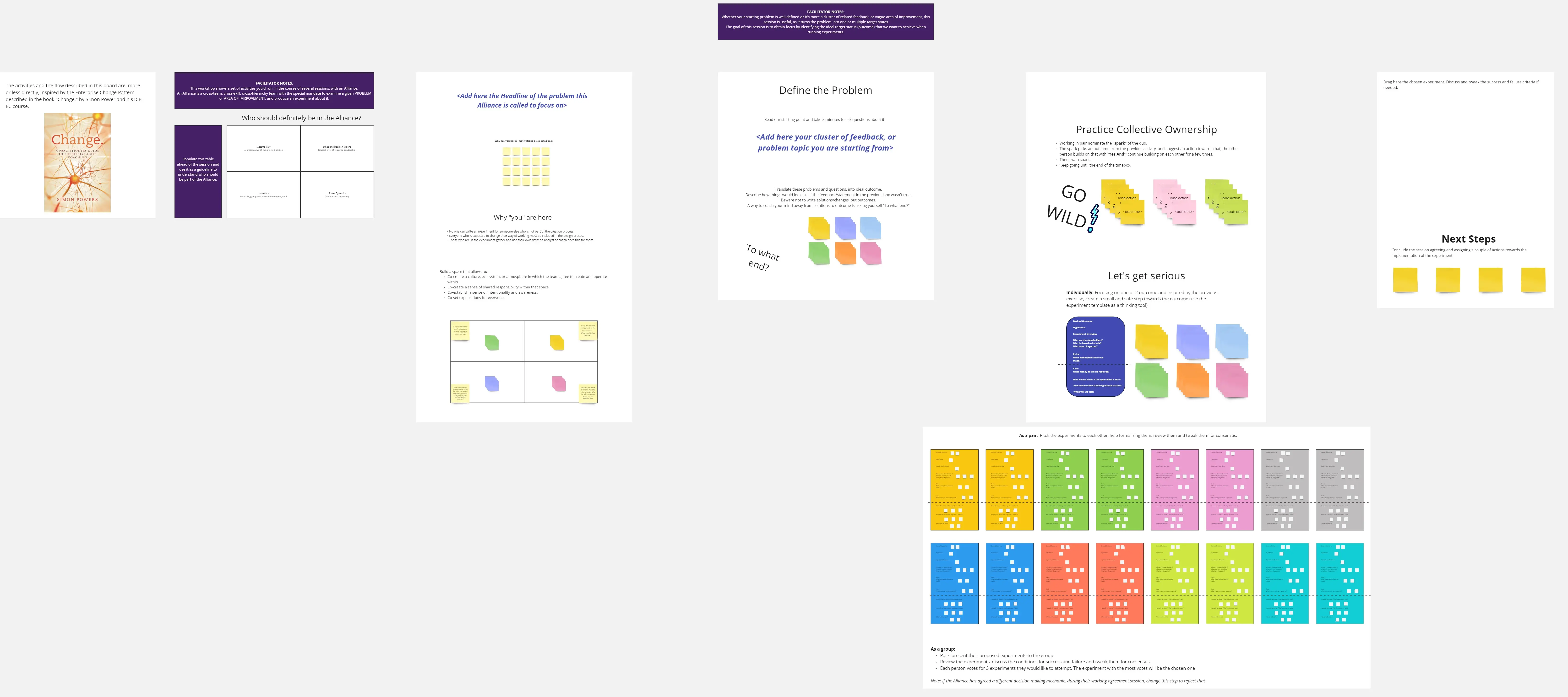 Template cover of Build an Alliance for Experiments Design