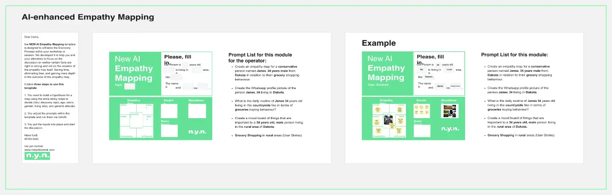 Template cover of AI-Enhanced Empathy Map