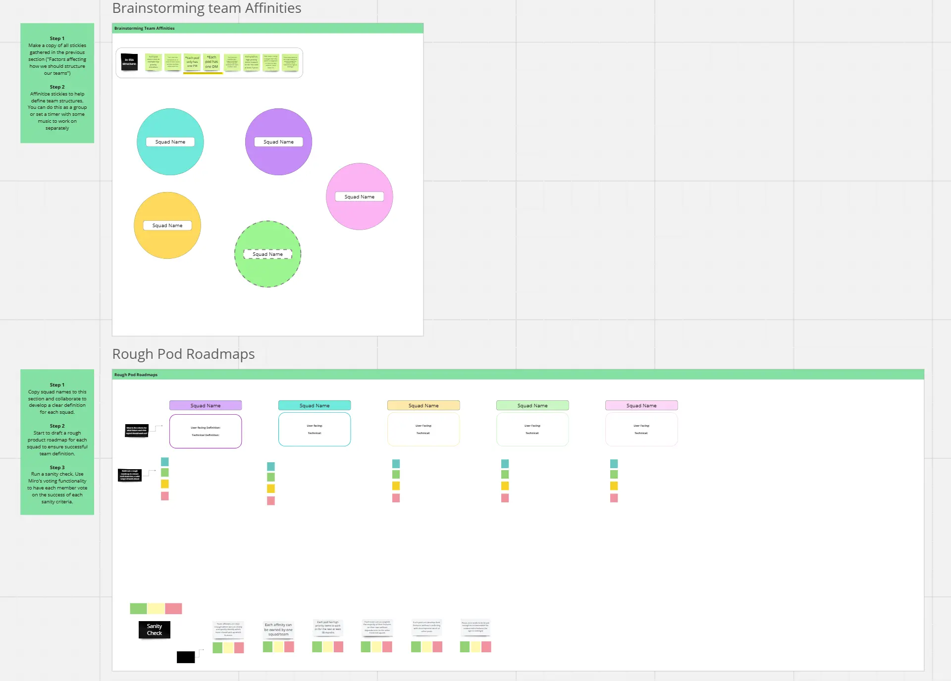 Template cover of Product Team Structure Workshop