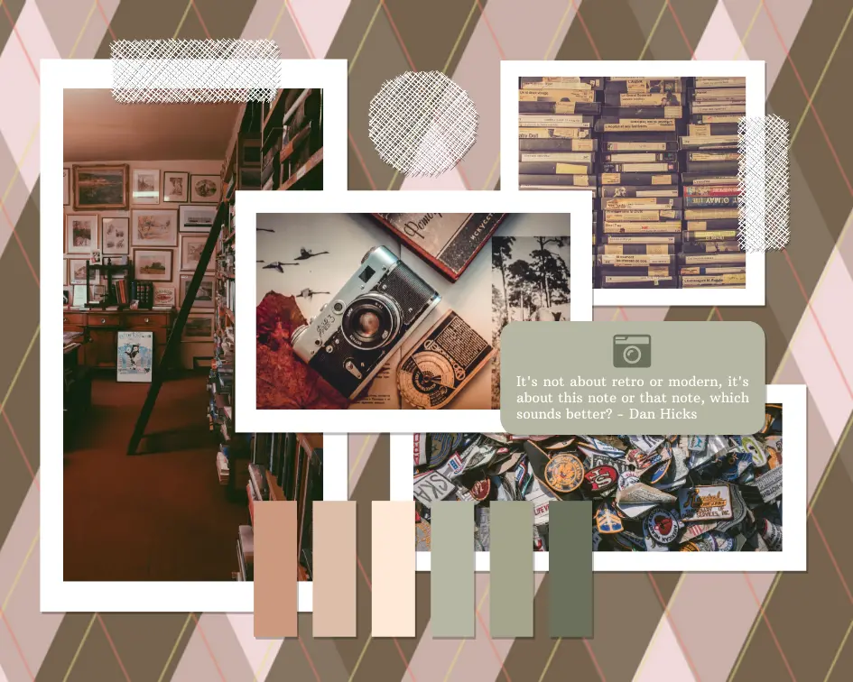 Vintage Mood Board