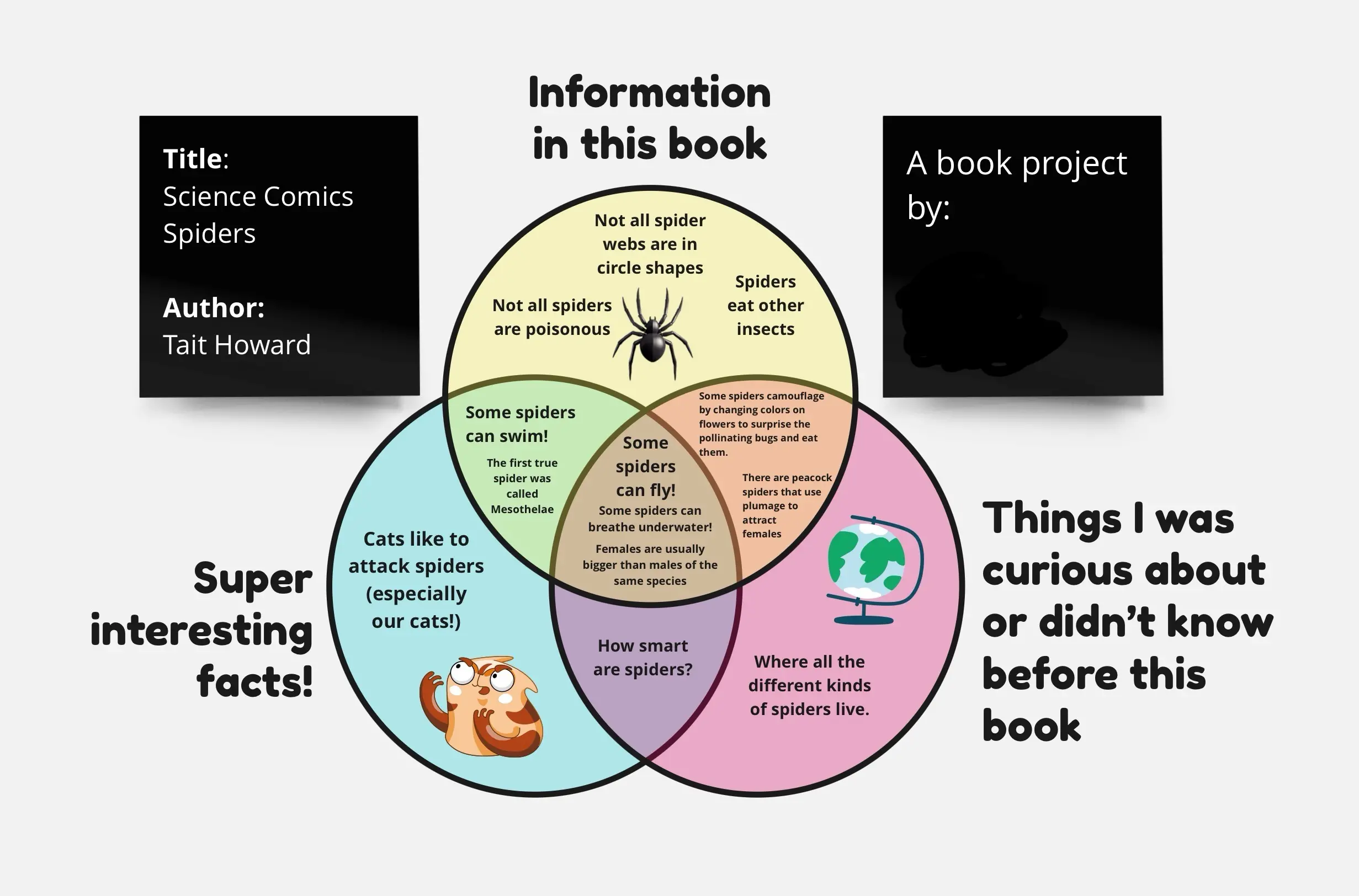 Template cover of Venn Diagram for Non-Fiction Books