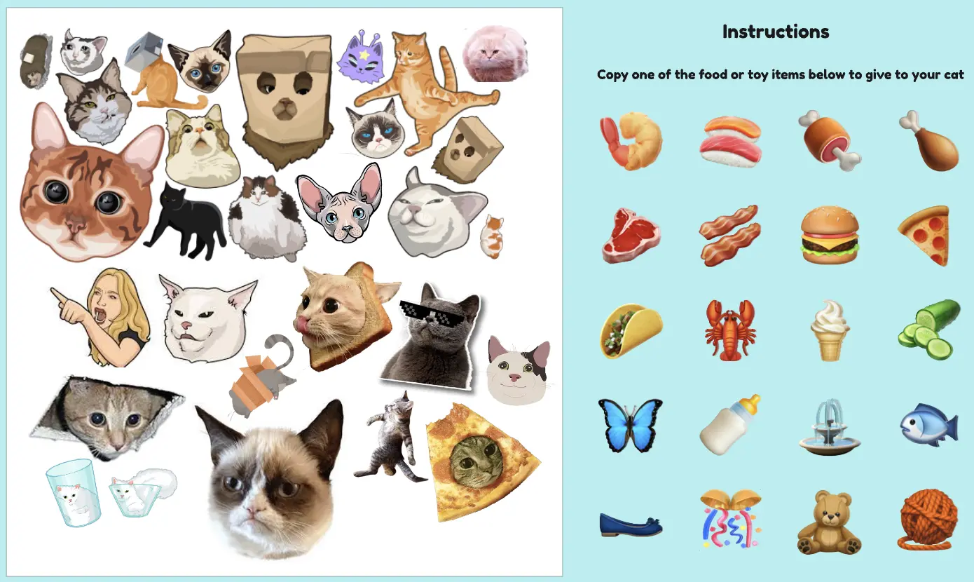 Template cover of What Cat Are You? Meme Game