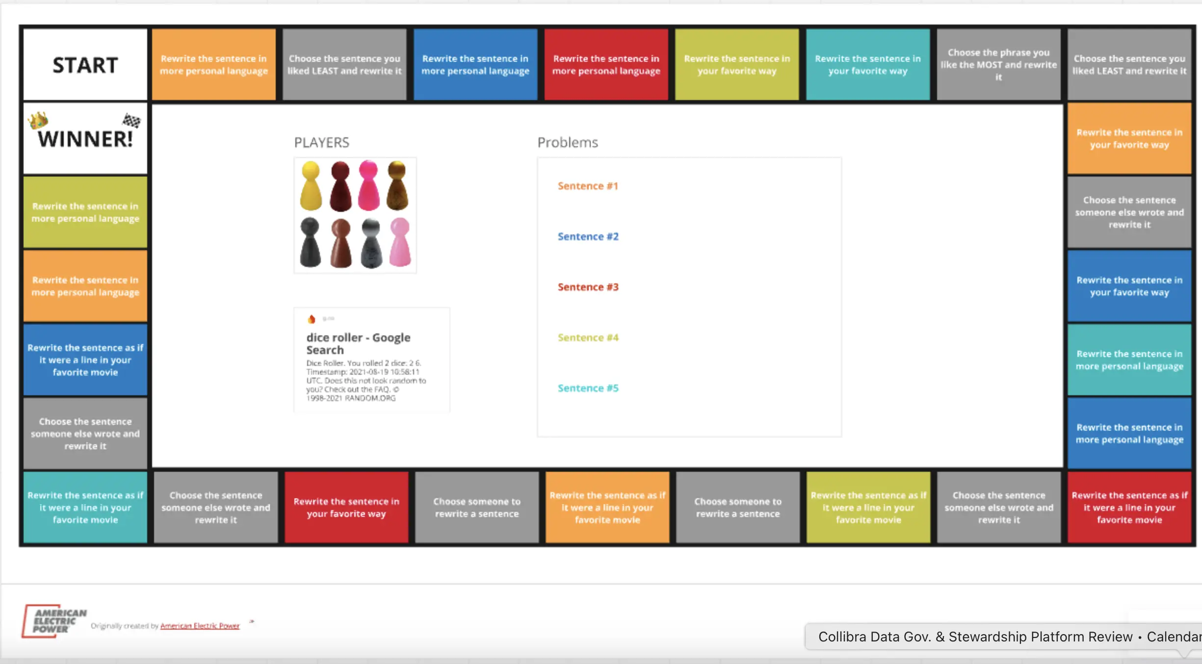 Template cover of Game of Life Brainstorm