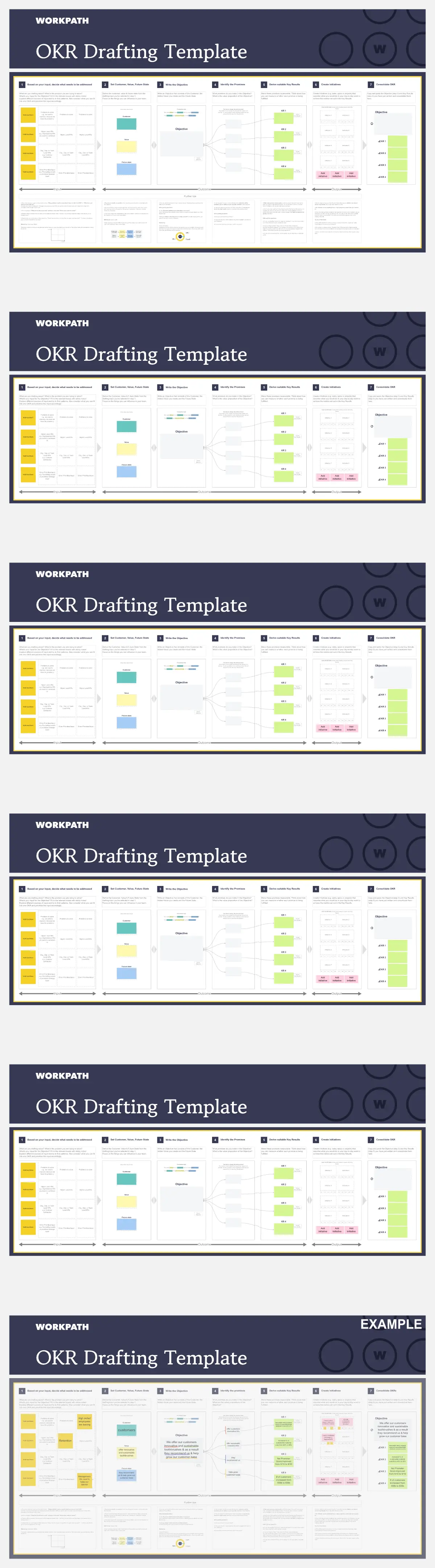 Template cover of Workpath OKR Drafting (Single Workflow)
