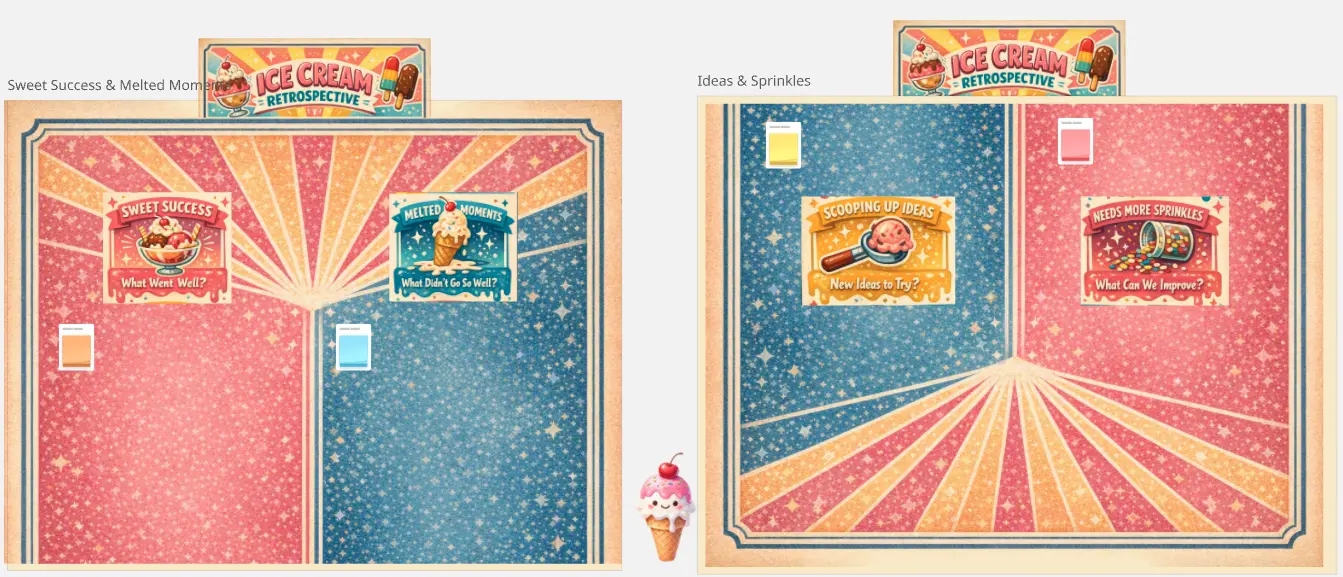 Ice Cream Retro 🍦
