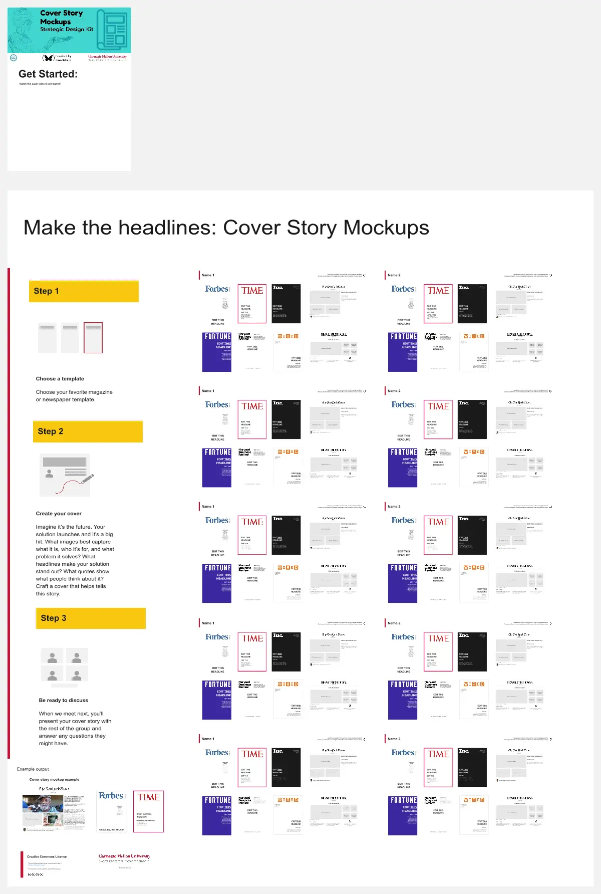 Template cover of Cover Story Mockups