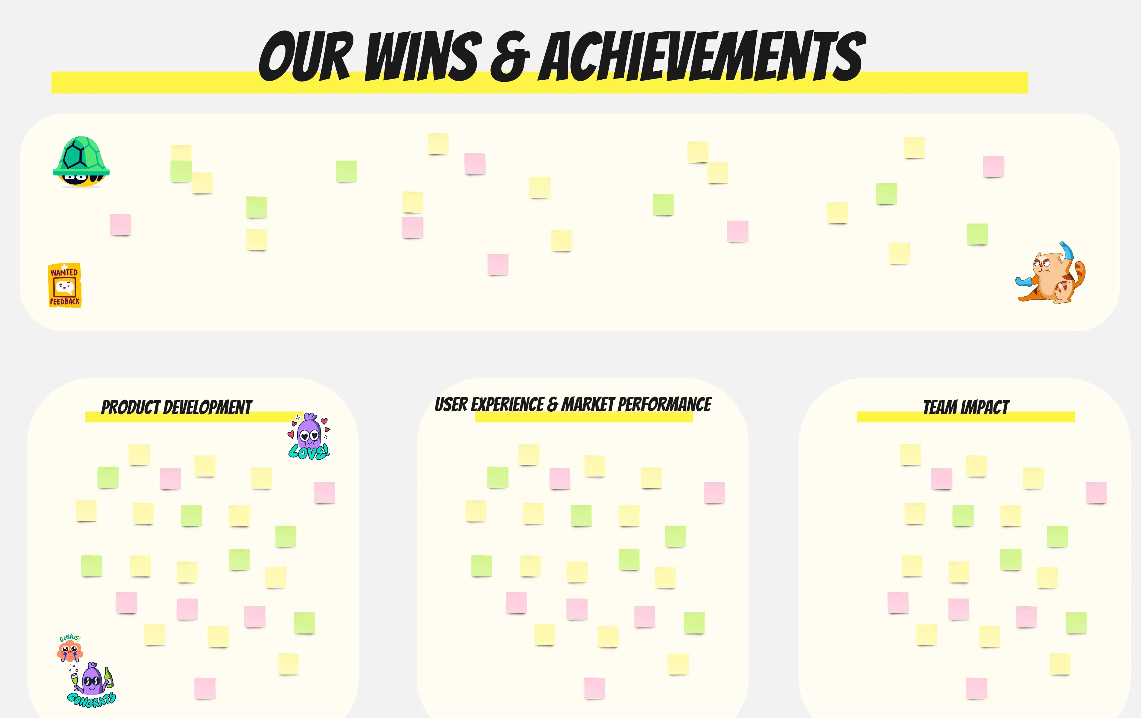 Template cover of Team's Wins & Achievements 🏆