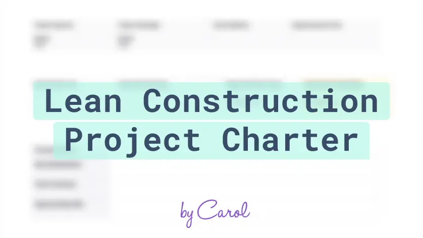 Lean Construction Projektauftrag
