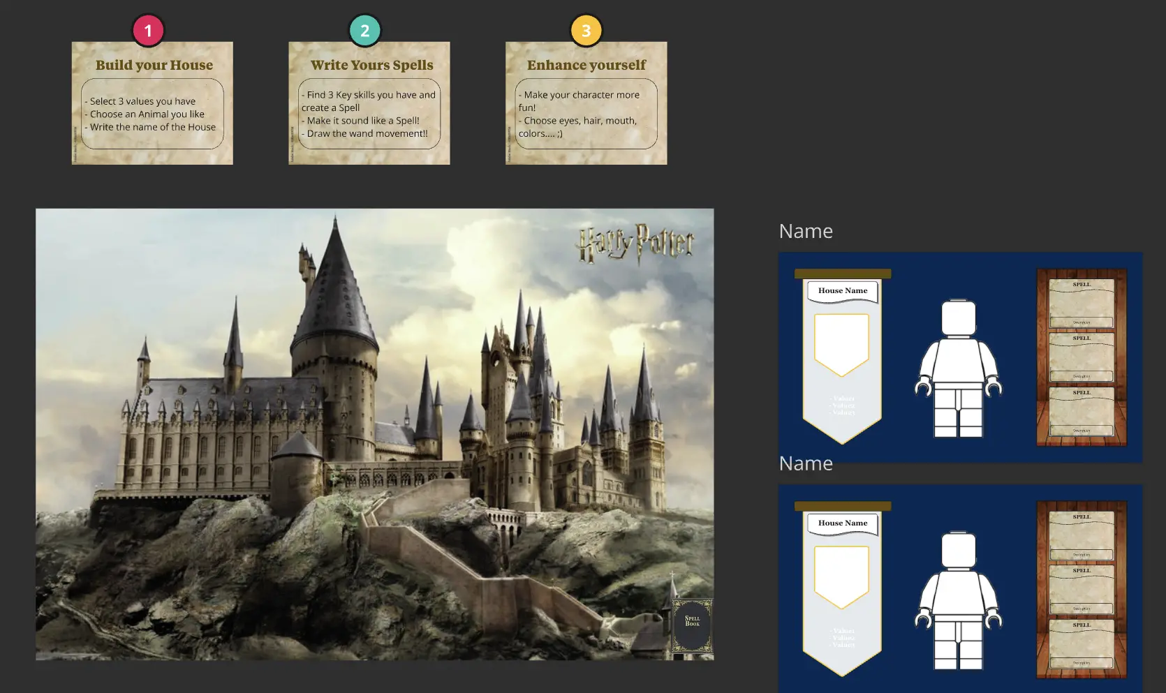 Template cover of Harry Potter Team Building