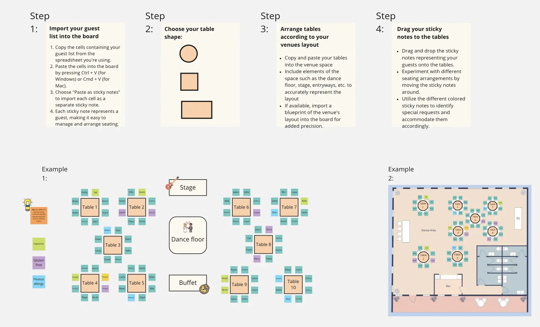 Template cover of Seating Chart Template