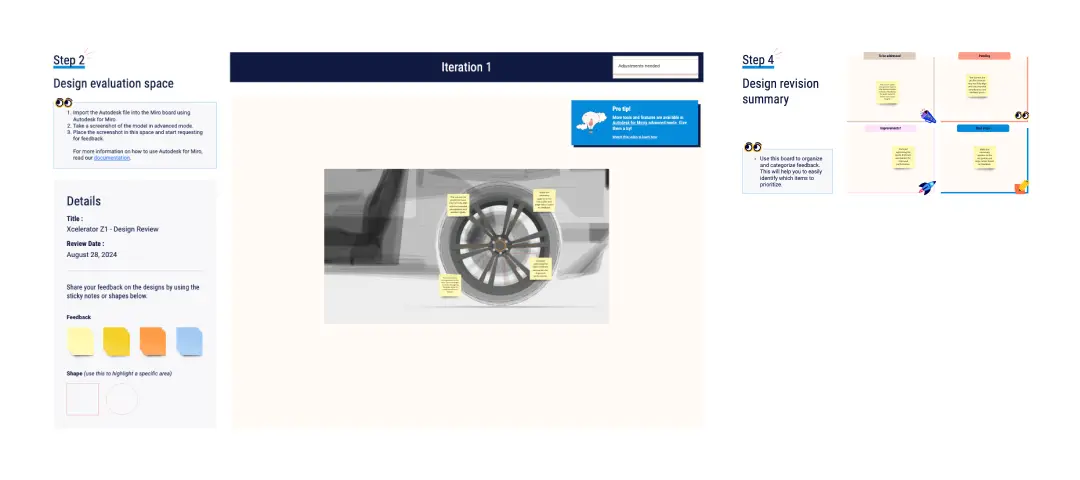Template cover of CAD design review with Autodesk