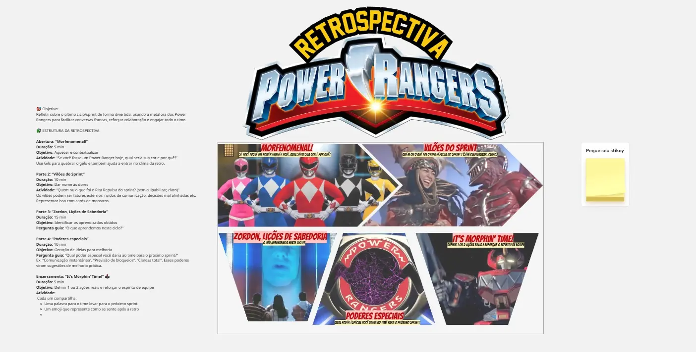 Template cover of Retro Morphin - Power Rangers