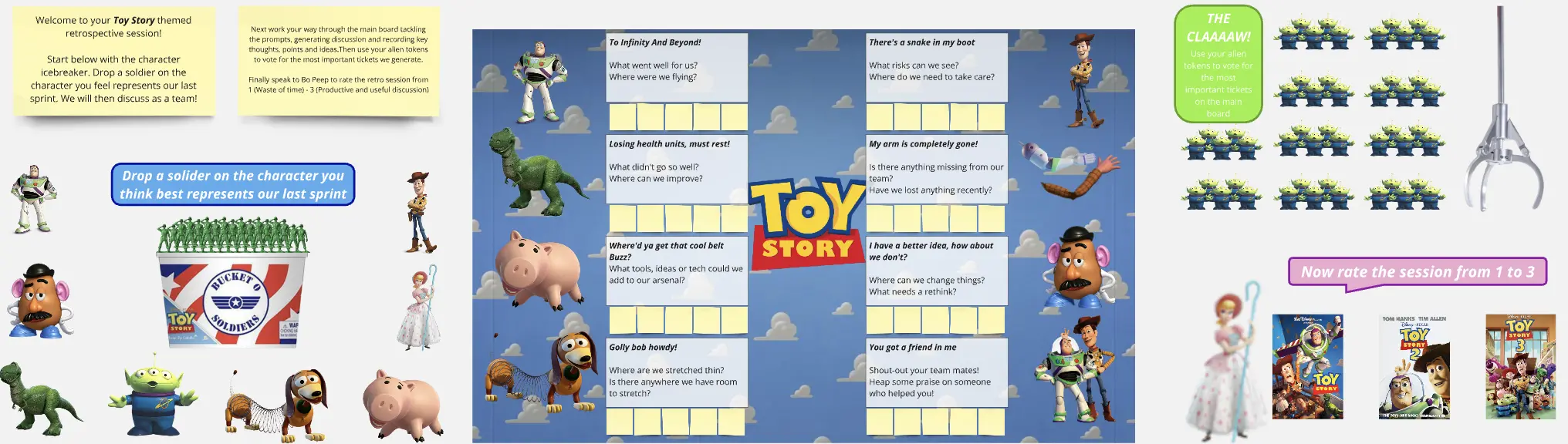 Template cover of Toy Story Retrospective