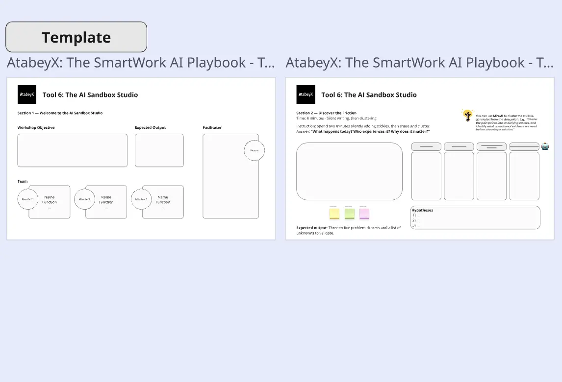 T6 - The AI Sandbox Studio
