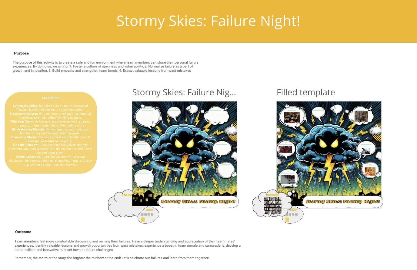 Template cover of Stormy Skies: Failure Night!