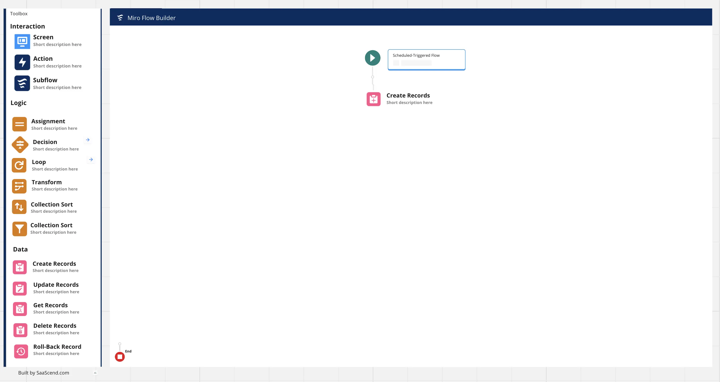 Template cover of Salesforce Flow Builder