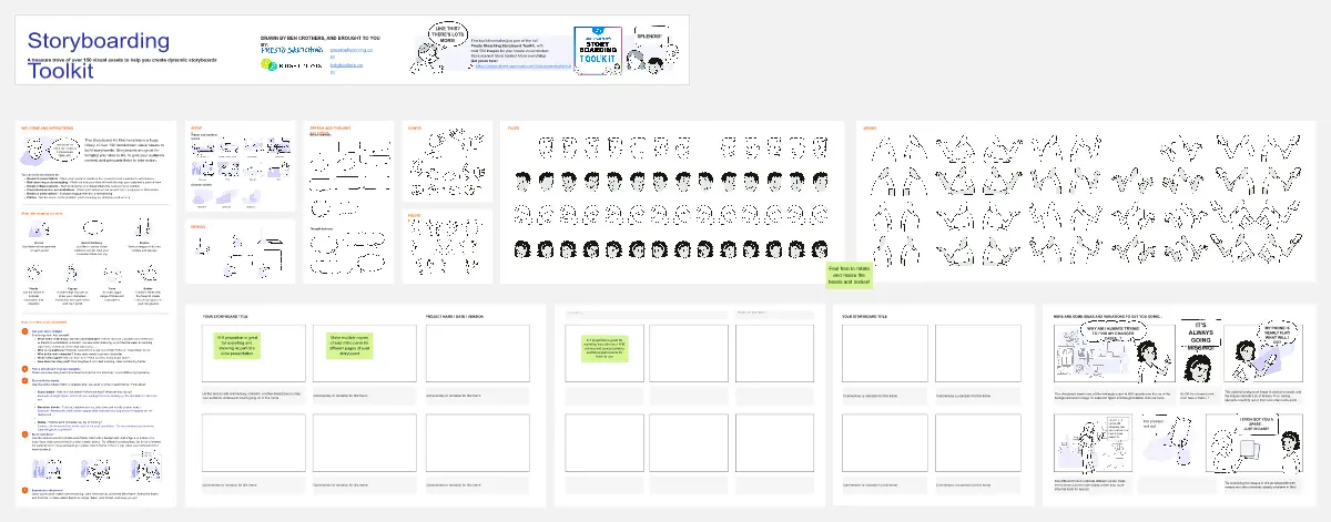 Template cover of Storyboarding Toolkit