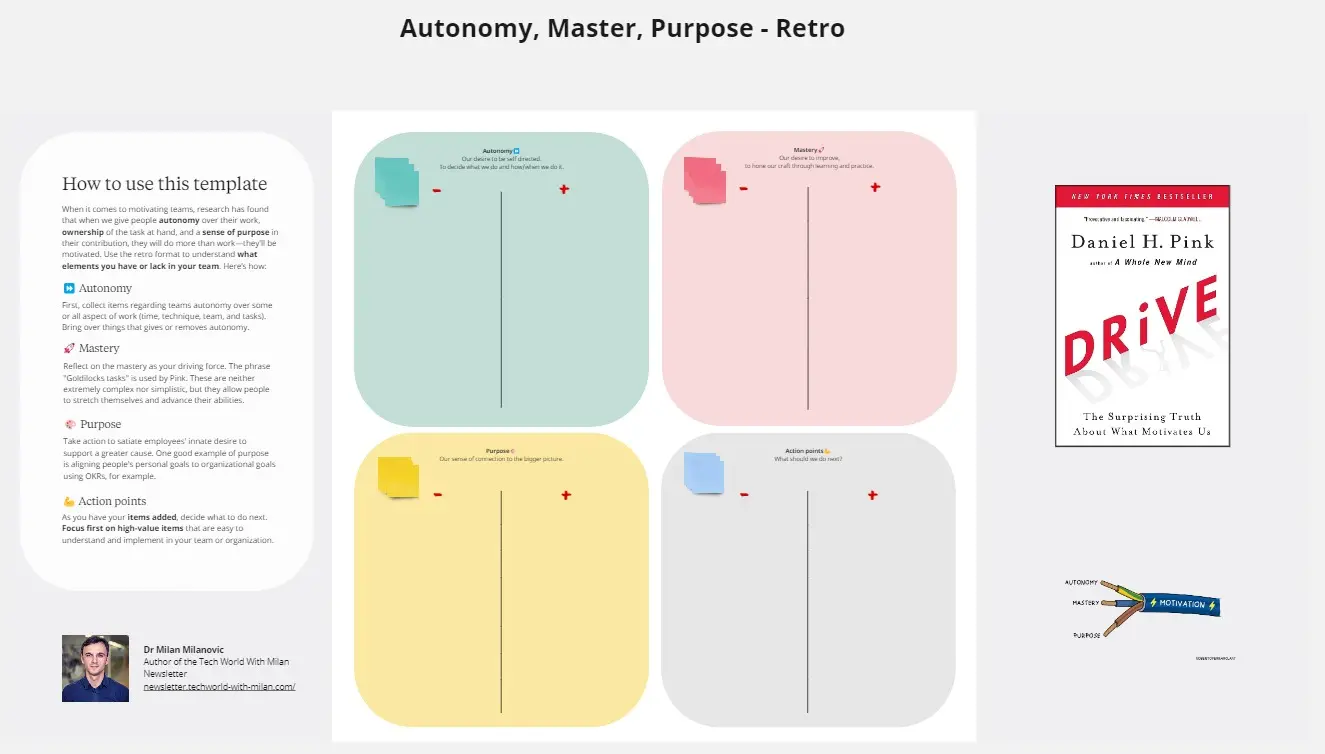 Template cover of Autonomy, Master, Purpose Retro (Drive)