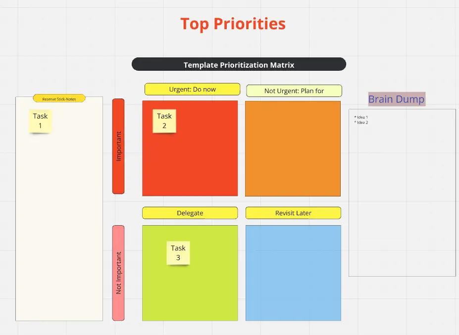 Template cover of Prioritization Matrix