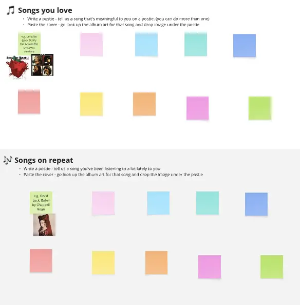 Template cover of Music Album Art Scavenger Hunt