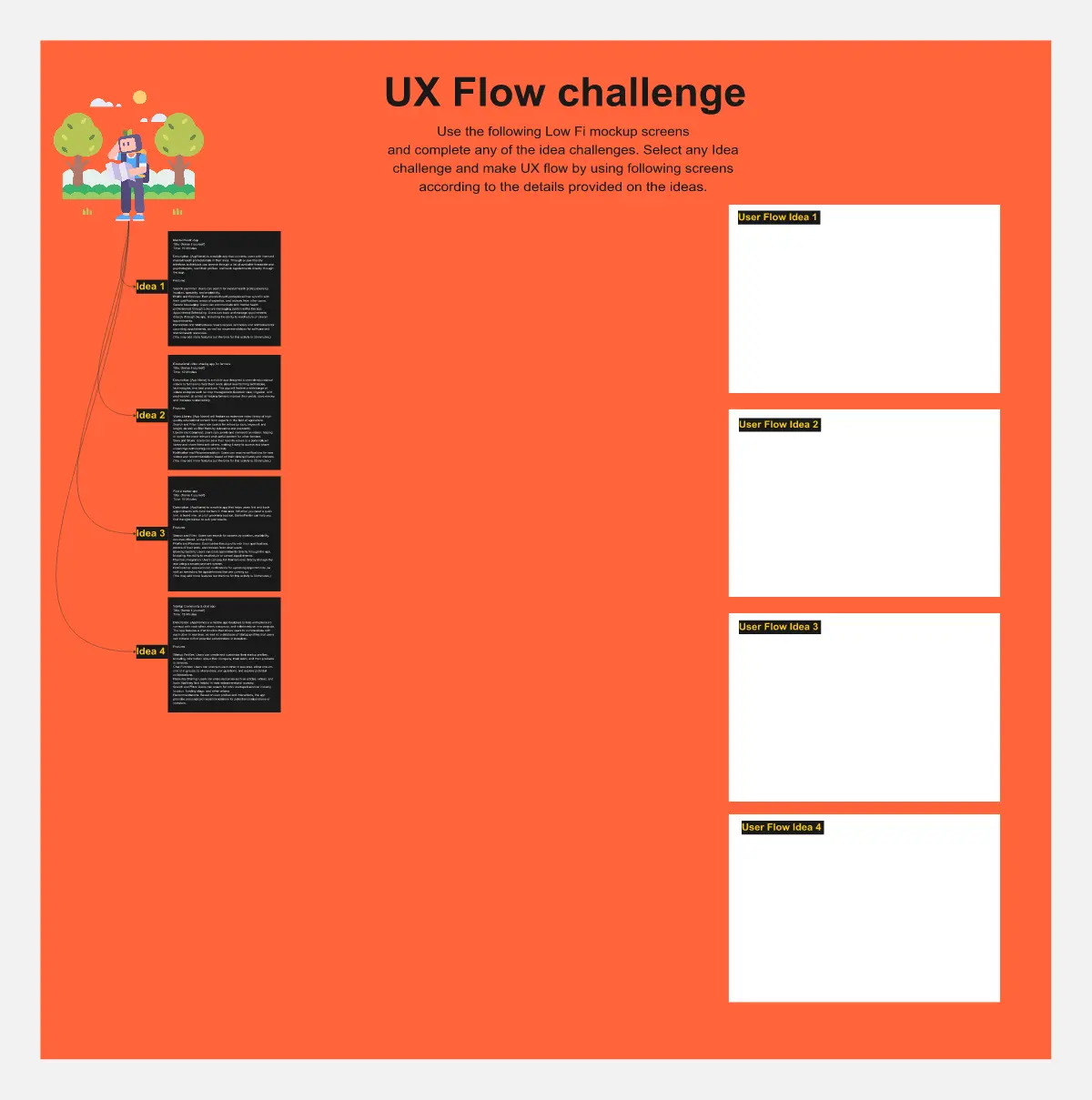 Template cover of UX Game: Flow Challenge