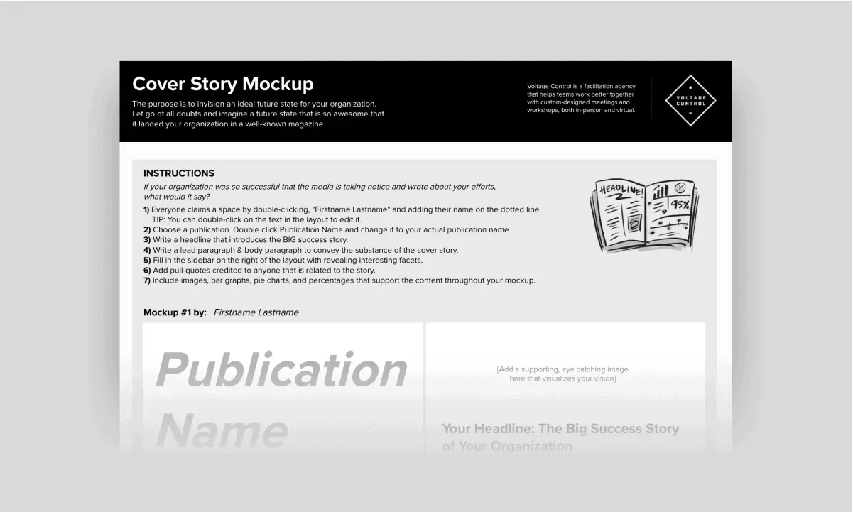 Template cover of Cover Story Mockup