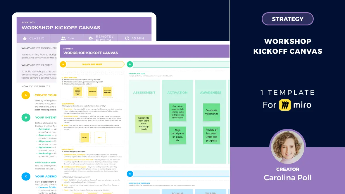 📎 Workshop Kickoff Canvas