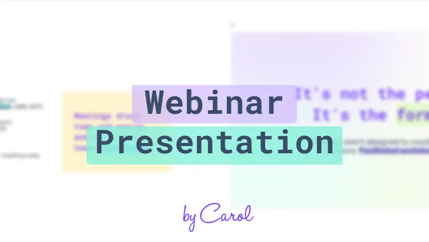 Webinar Presentation