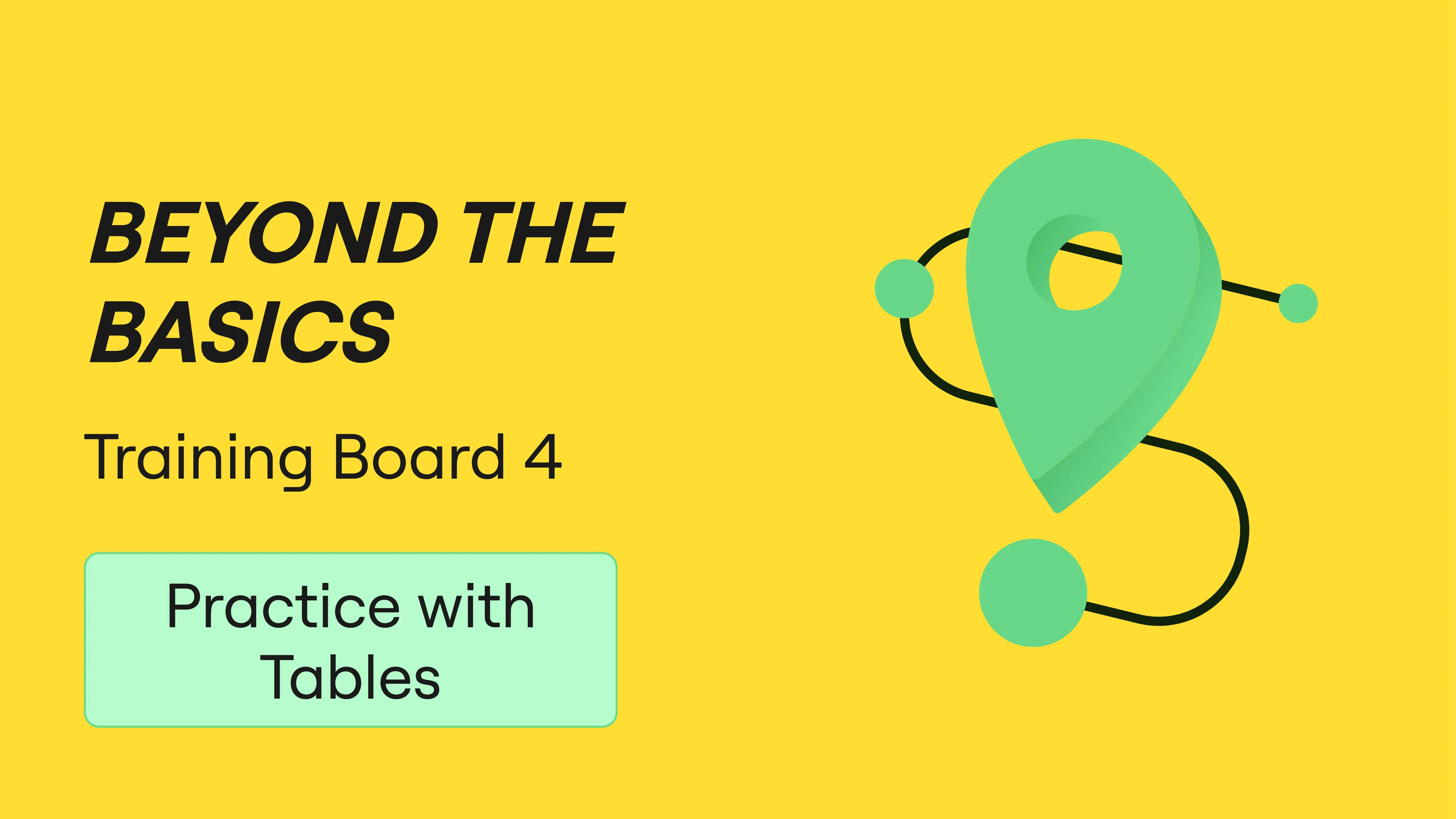 Miro Beyond the Basics: Tables Practice